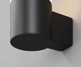 Настенный светильник (бра) Piccadilly Maytoni O016WL-01B цвет Черный