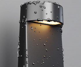 Ландшафтный светильник Konus Maytoni O463FL-L7GF3K цвет Графит