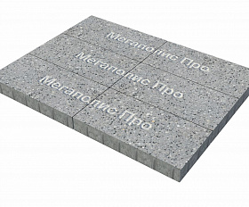 Тротуарная плита Фабрика Готика 600х300х60 мм Галенит FINERRO