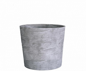 Кашпо Concretika Crater D30 H24 Concrete Grey Light