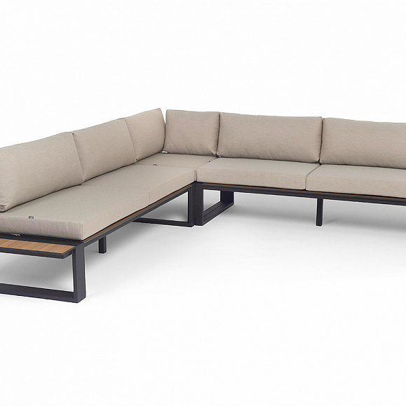 Тулон угловой модульный диван, каркас из алюминия фото 4