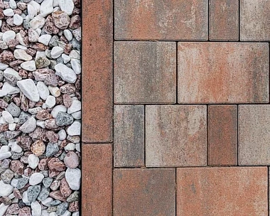 Тротуарная плитка Braer Старый Город Ландхаус 60 мм Colormix Койот