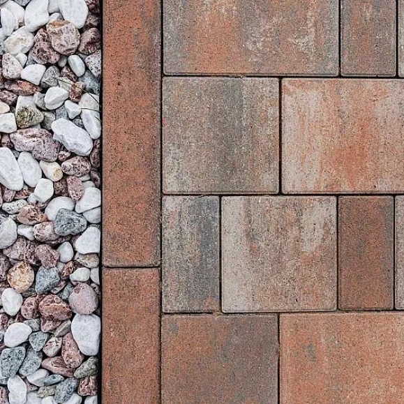 Тротуарная плитка Braer Старый Город Ландхаус 60 мм Colormix Койот фото 3