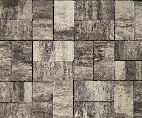 Брусчатка Лидер 40 Прямоугольник Color Mix 200x100x80 мм Опал