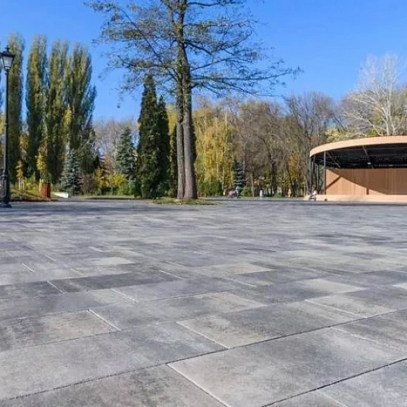 Тротуарная плита Cити Braer ColorMix 600*300*80мм Туман фото 2