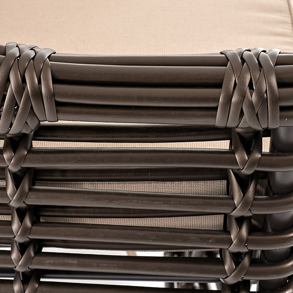 Блисс кресло из искусственного ротанга, цвет бронзовый фото 5