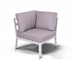 Париж модуль диванный алюминиевый угловой