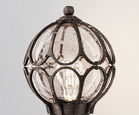 Ландшафтный светильник Via Maytoni O024FL-01G цвет Золото Антик