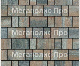 Тротуарная плитка Выбор Старый город Листопад 1Ф.6 60 мм. Клен Гранит