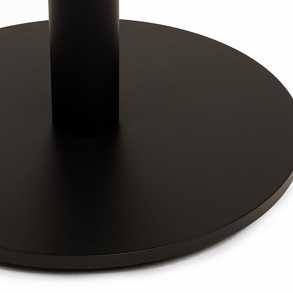 Каффе стол из HPL круглый Ø70см, цвет серый мрамор фото 3