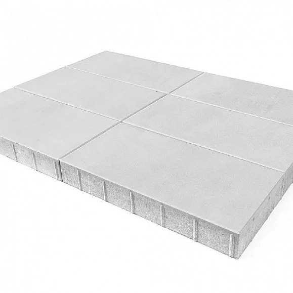 Тротуарная плита Cити Braer 600*300*80мм Белый фото 2