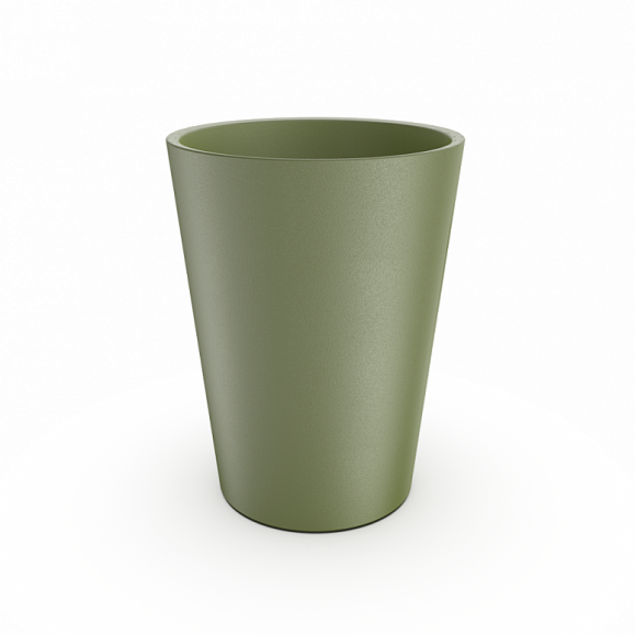 Кашпо Berkano Bloom 67 Olive Green фото 1