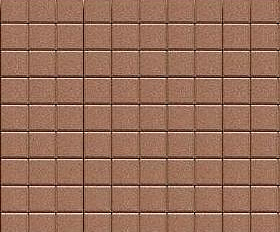 Тротуарная плитка Braer ЛУВР Квадрат 100х100х60 мм Терракотовый