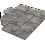 Тротуарная плитка Stellard Мозаика XL 60 мм Грей