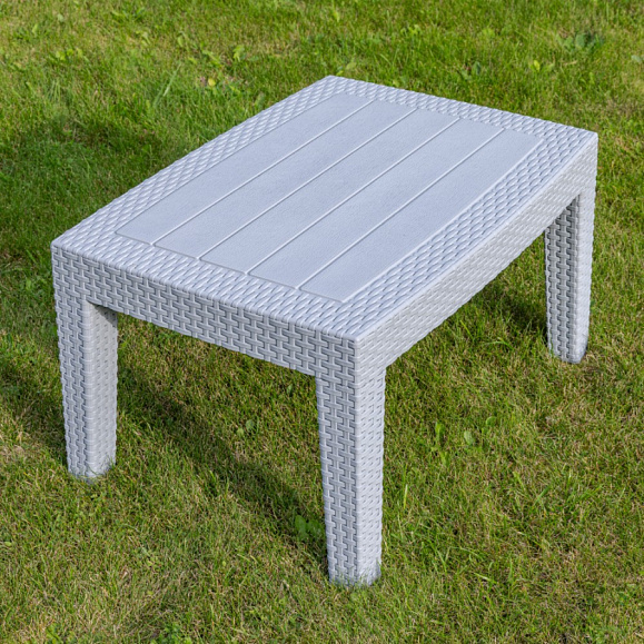 Лаунж стол Lana Royal Family из пластика, цвет светло-серый фото 4