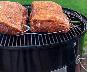 Коптильня Weber Smokey Mountain Cooker 57 см, Черный 731004