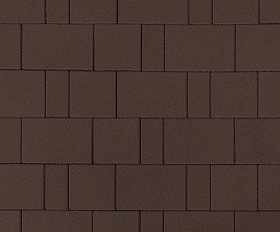 Тротуарная плитка 342 Механический завод Новый Город Классик 80 мм Коричневый