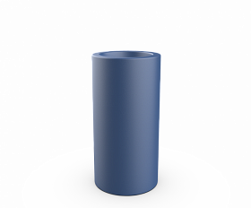 Кашпо Berkano Cilindro 60 Wave Blue