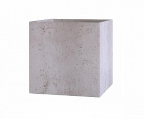 Кашпо Concretika Cube 40x40x40 Concrete White