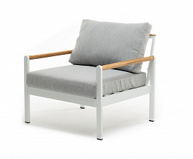 Кресло из алюминия MAYA белый Joygarden