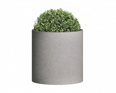 Кашпо Concretika Tube S D30H30 Cool grey