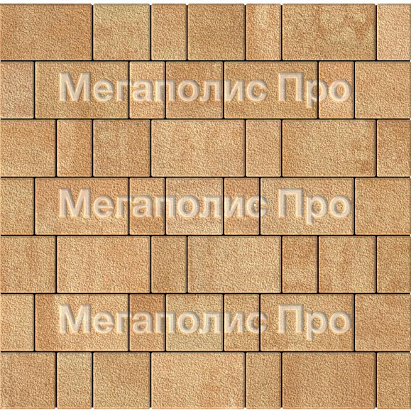 Тротуарная плитка Выбор Старый город Листопад А.1.Фсм.4 40 мм. Сахара Гранит фото 3
