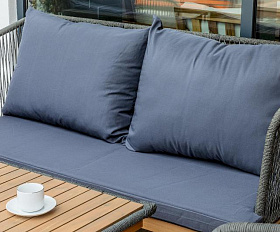 Лаунж-зона Emma Royal Family из дерева, цвет серый