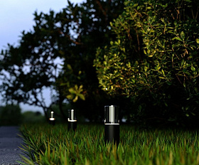 Уличный светильник Elektrostandard Hidden 35166/S черный