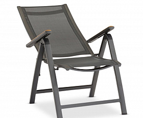 Комплект обеденной мебели Timra AL-R Brafritid антрацит/черный, алюминий