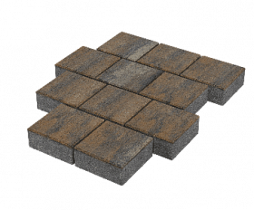 Тротуарная плитка Stellard Квадрат 200х200х60 мм Каньон