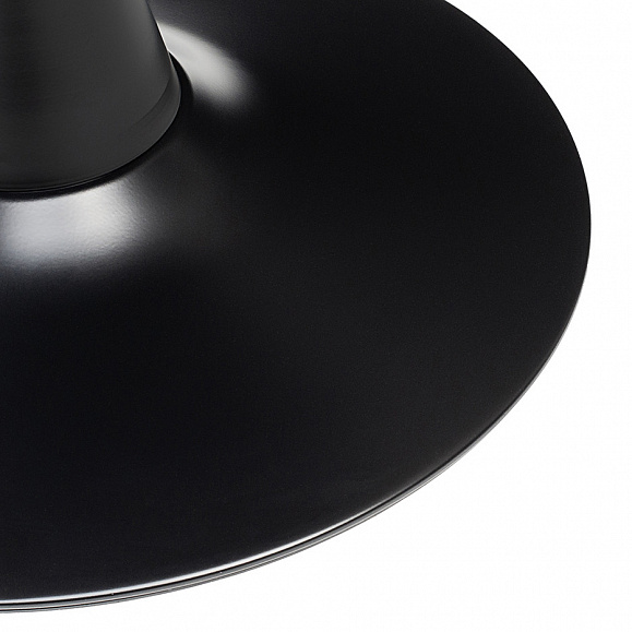 Беллини пластиковый круглый стол Ø80см, цвет темно-серый фото 3