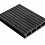 Террасная доска MasterDeck Classic 140мм*26мм узкий + широкий вельвет, цвет Антрацит