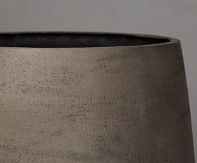 Кашпо Concretika Cone D36 H75 Smokey Grey