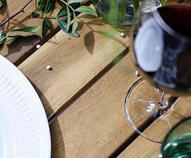 Кофейный стол из акации BOOKA Joygarden