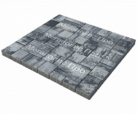 Тротуарная плитка Выбор Мюнхен Б.2. Фсм.6 60 мм Листопад Антрацит