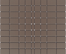 Тротуарная плитка Фабрика Готика Классика 180х120х60, 120х120х60, 120х60х60 мм Коричневый на белом цементе ч/п