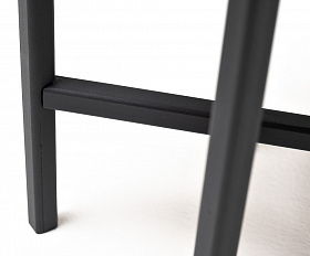 Кипр интерьерный стол из HPL круглый Ø30 H40, цвет серый гранит