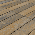 Тротуарная плитка Braer Ригель 320x80x60 мм Colormix Песчаник