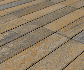 Тротуарная плитка Braer Ригель 320x80x60 мм Colormix Песчаник