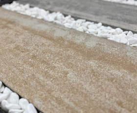 Пошаговая плита для дорожек 600х300х80 мм Песочно-белый