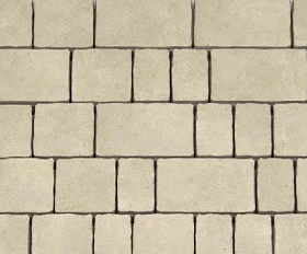 Тротуарная плитка Каменный Век Старый город 60 мм. Белый