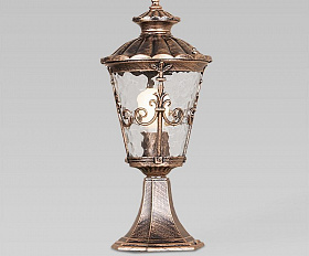 Уличный светильник Elektrostandard Diadema S IP44 GLYF-8046S черное золото