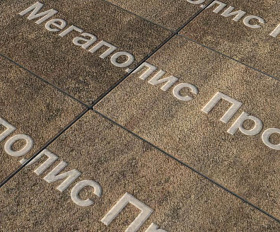 Тротуарная плитка Выбор Прямоугольник Б.5.П.10 600х300х100 мм Листопад Гранит Шелковица