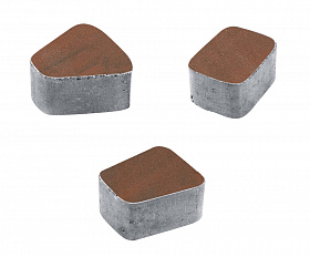 Тротуарная плитка Выбор Классико Листопад Б.2.КО.6 60 мм Клинкер