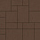 Тротуарная плитка 342 Механический завод Вилла 80 мм Темно-коричневый
