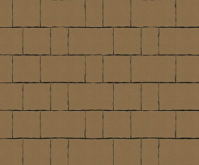 Тротуарная плитка Фабрика Готика Старый город 260х160х60, 160х160х60, 100х160х60, PROFI Палевый на белом цементе ч/п