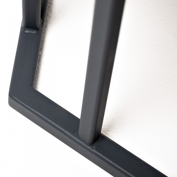 Женева интерьерный стол из HPL шестиугольный, D50, H35, цвет серый гранит фото 3