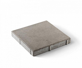 Тротуарная плитка Koldiz Квадрат 70 мм Стандарт Серый