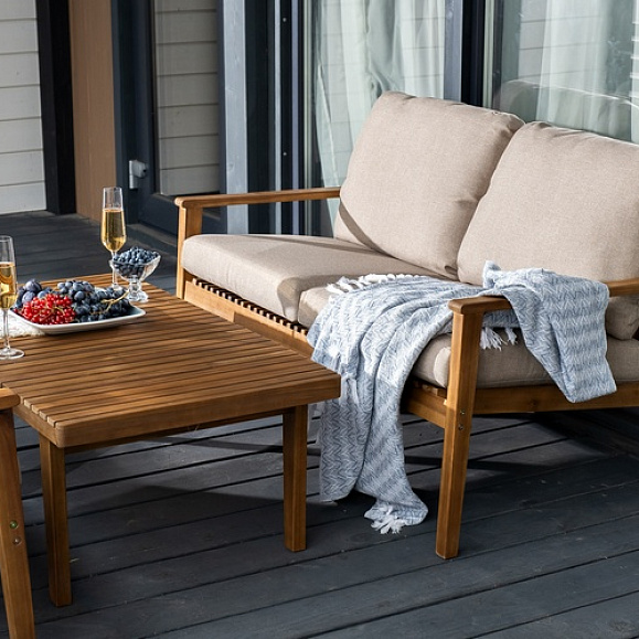 Диван из акации MONA 2-х местный Joygarden фото 2