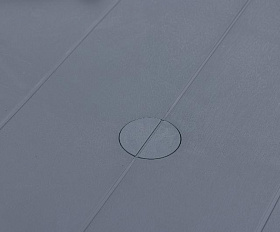 Обеденный стол July Royal Family из пластика, цвет графит